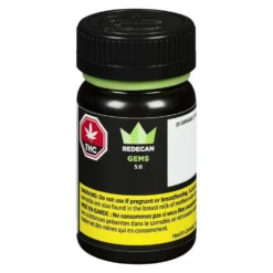 Redecan Gems THC Capsules 5 Mg Indica Strains