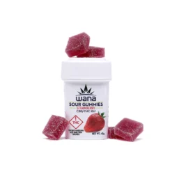 Wana 10:1 Strawberry (100mg CBD/ 10mg THC) Hybrid Strains