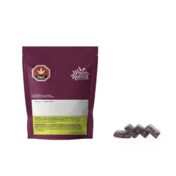 White Rabbit OG Hybrid Strains Blackberry Lemonade 1:2 Soft Chews 4 X 4.4 G