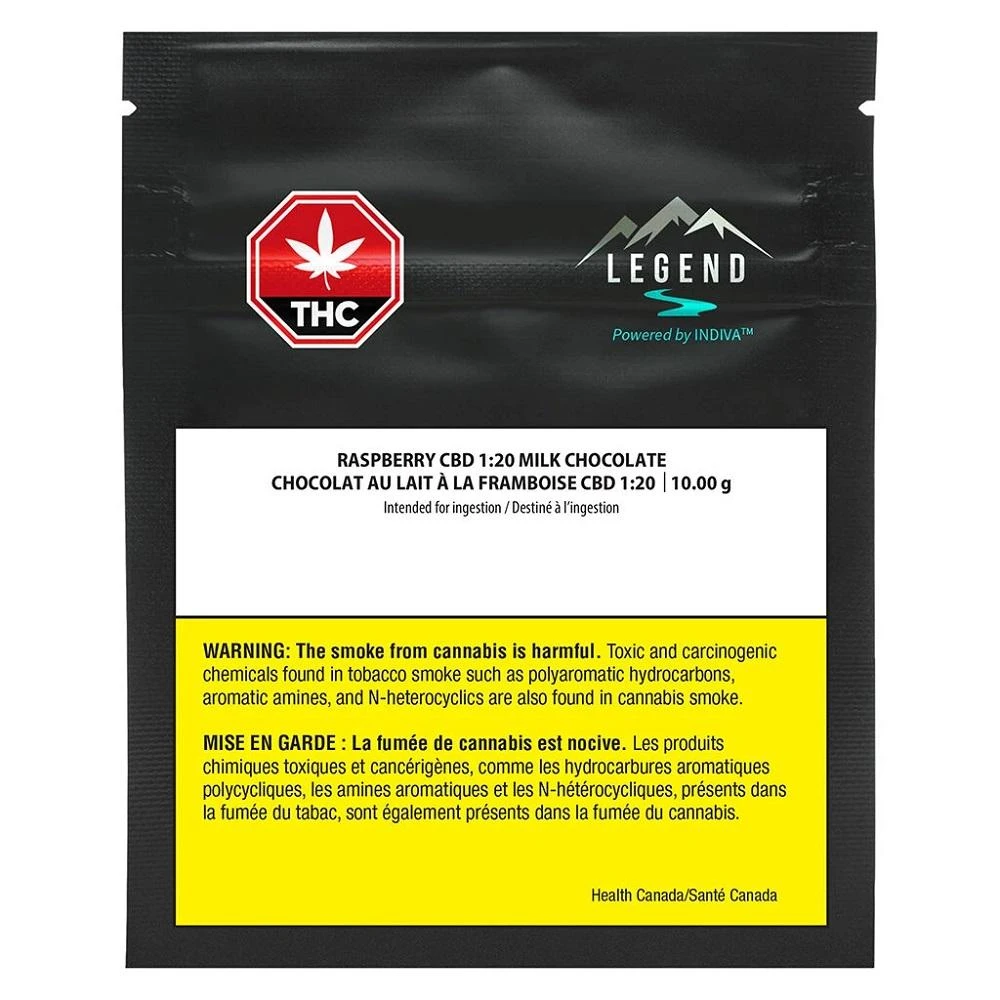 Legend Cannabis CBD Raspberry Milk Chocolate 4 Legend Cannabis CBD Raspberry Milk Chocolate