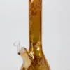 Canna Cabana 14" Glass 7mm Tree Of Life Water Bong - Amber