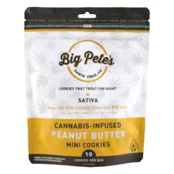 Big Pete's Treats Peanut Butter - Sativa (100mg) Sativa Strains