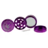 Puff Puff Pass 3-Piece Grinder - Purple (1.5") Accessories
