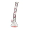 Accessories Vodka Glass 18'' 9mm Bent Neck - Red Glass Bong