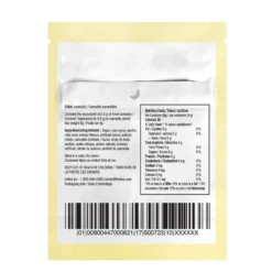 Wana Edibles & Drinks Japanese Citrus Yuzu 2:1 Sour Soft Chews 2 Pc