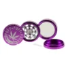 Puff Puff Pass 3-Piece Grinder - Purple (2.2")