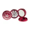Puff Puff Pass 3-Piece Grinder - Red (2.5")