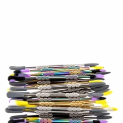 Ooze New Arrivals 30 Assorted Color Dab Tools And Silicone Caps