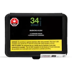 Hybrid Strains 34 Street Seed Co. Muskoka Kush Seeds (4pk)