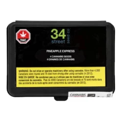 Hybrid Strains 34 Street Seed Co. Pineapple Express Seeds (4pk)