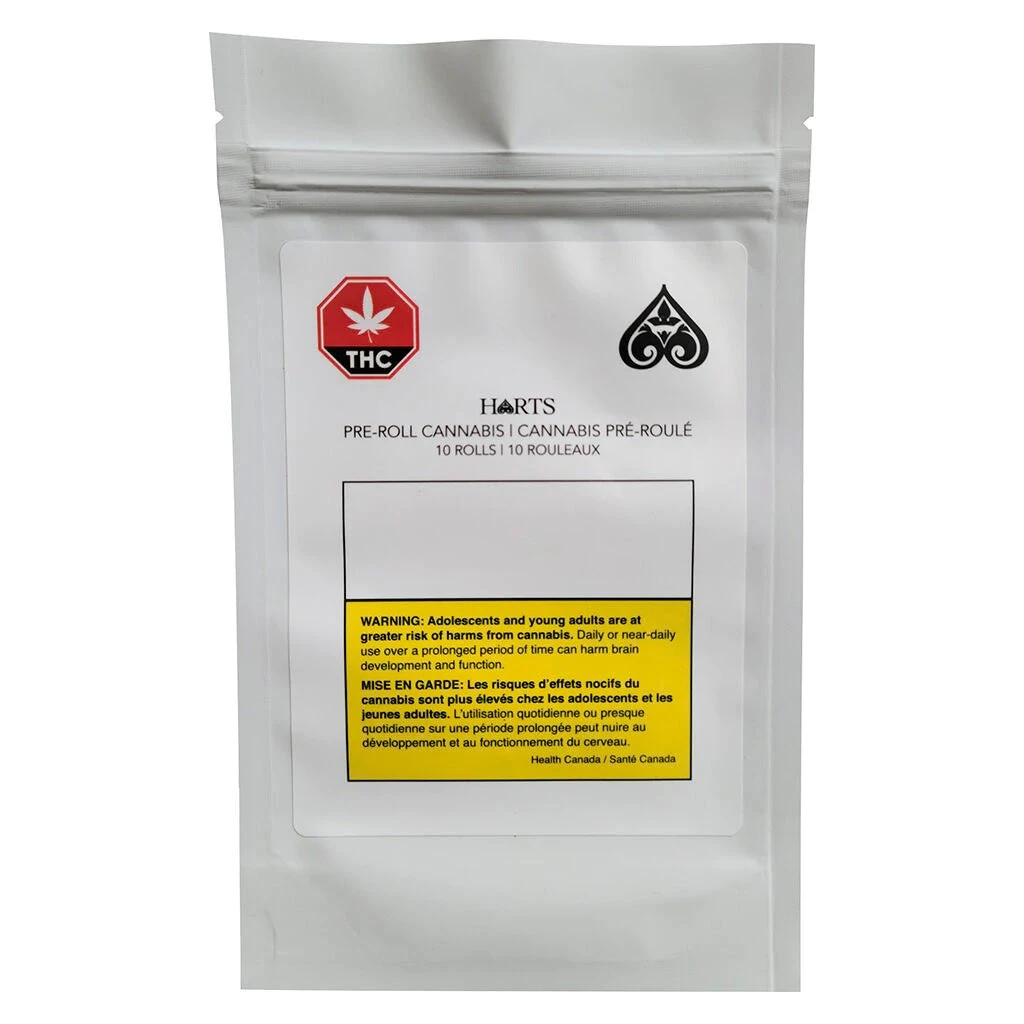 Harts Pre-Rolls Charlotte's Angel PR 10 X 0.35 G 3 Harts Pre-Rolls Charlotte's Angel PR 10 X 0.35 G