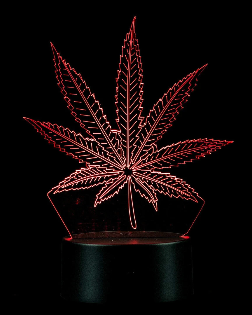 DankStop 3D Cannabis Leaf Lamp New Arrivals 4 DankStop 3D Cannabis Leaf Lamp New Arrivals
