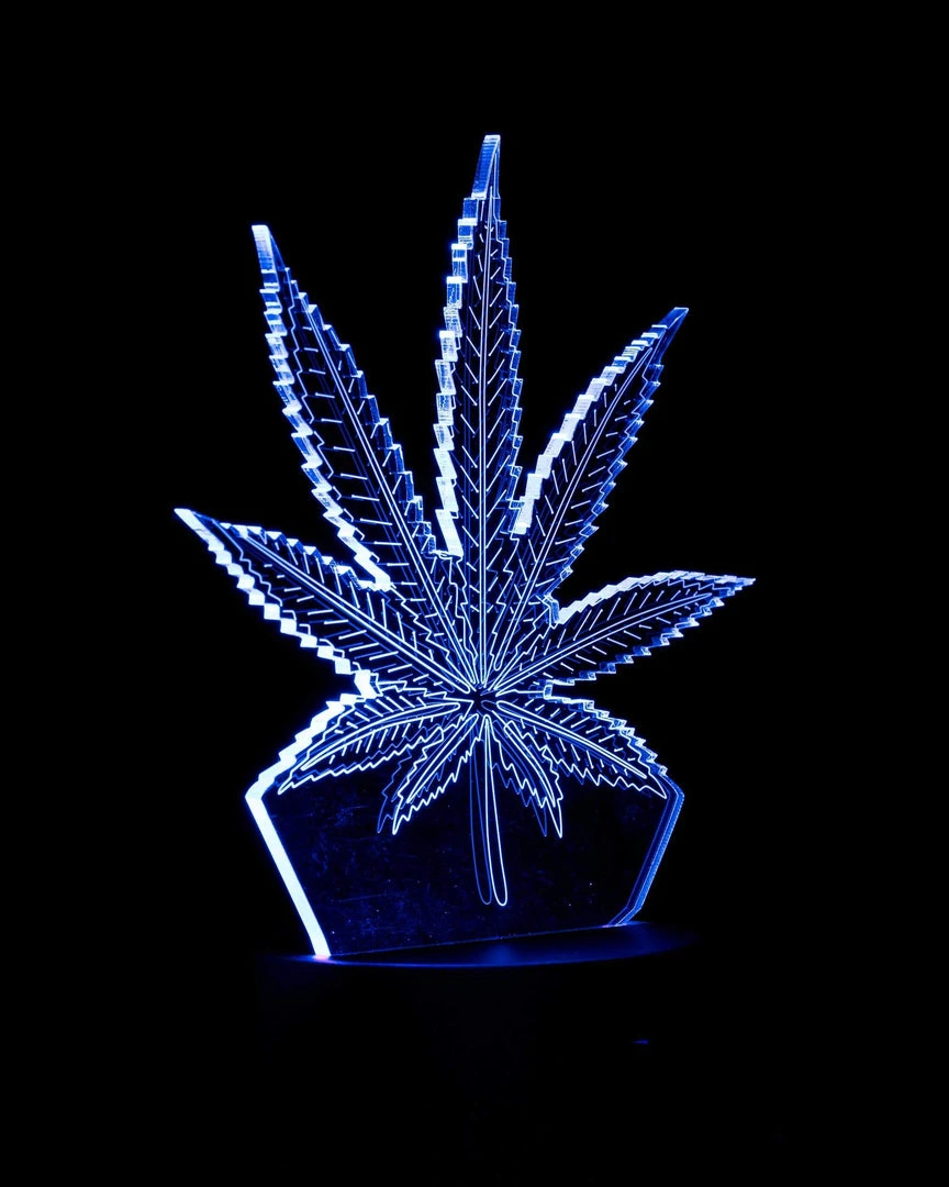 DankStop 3D Cannabis Leaf Lamp New Arrivals 7 DankStop 3D Cannabis Leaf Lamp New Arrivals