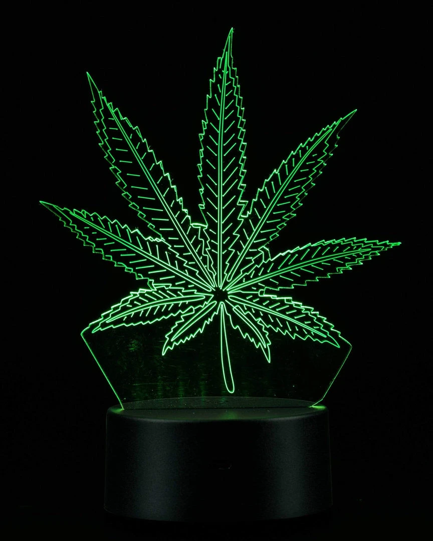 DankStop 3D Cannabis Leaf Lamp New Arrivals 5 DankStop 3D Cannabis Leaf Lamp New Arrivals