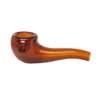Accessories META Cannabis Co. 4'' Bent Spoon Pipe - Amber