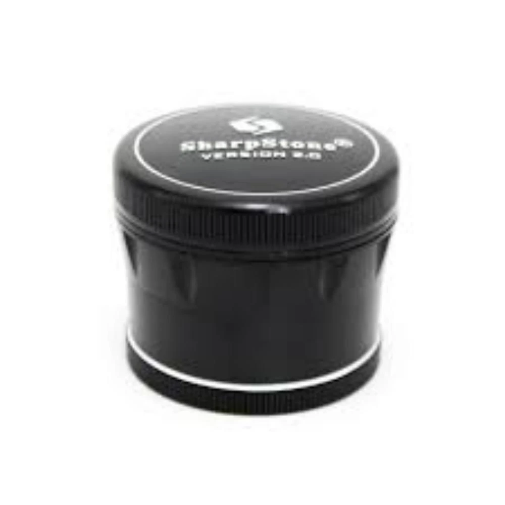 SharpStone 4 Piece 2.5" V2 Grinder - Black Accessories 3 SharpStone 4 Piece 2.5" V2 Grinder - Black Accessories