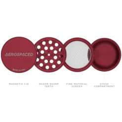 Aerospaced 4-Piece Grinder