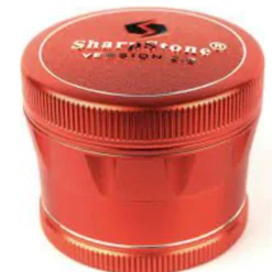 Aerospaced 4-Piece V2 Grinder 2.5" - Red
