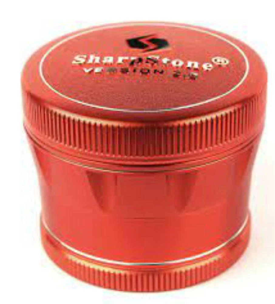 Aerospaced 4-Piece V2 Grinder 2.5" - Red 3 Aerospaced 4-Piece V2 Grinder 2.5" - Red