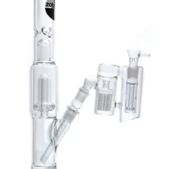 DankStop 45˚ Showerhead To Tree Perc Dual Chamber Ashcatcher