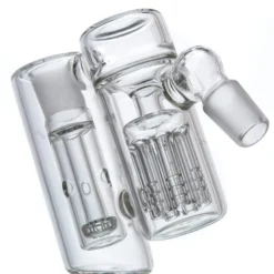 DankStop 45˚ Showerhead To Tree Perc Dual Chamber Ashcatcher