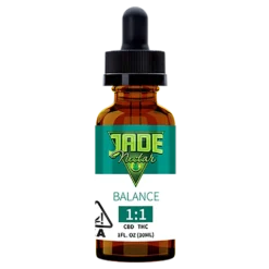 Jade Nectar Hybrid Strains 1:1 Balance (275mg CBD/275mg THC)