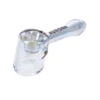 Aurora 5" Hammer Hand Pipe - Clear Fumed