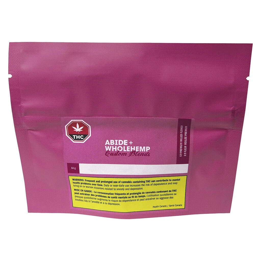 ABIDE + WholeHemp New Arrivals 6:9 Premium Milled Flower 3 ABIDE + WholeHemp New Arrivals 6:9 Premium Milled Flower