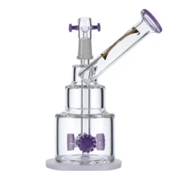 Evolution 7.5" Cosimo - Glass Perc - 14.4mm Dome - Purple Accessories