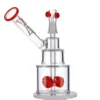 Evolution 7.5" Cosimo - Glass Perc - 14.4mm Dome - Red Accessories