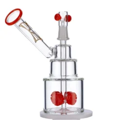 Evolution 7.5" Cosimo - Glass Perc - 14.4mm Dome - Red Accessories