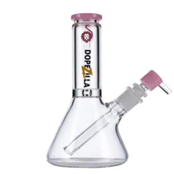 Dopezilla 8" Chimera - Milky Pink Water Pipe Bongs