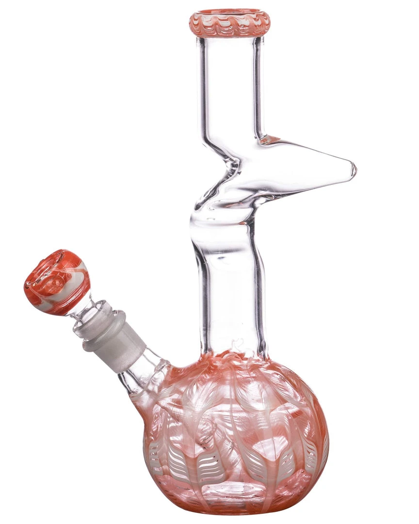 DankStop 9" Raked Zig Zag Bubble Beaker 17 DankStop 9" Raked Zig Zag Bubble Beaker