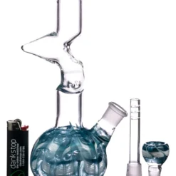 DankStop 9" Raked Zig Zag Bubble Beaker 28 DankStop 9