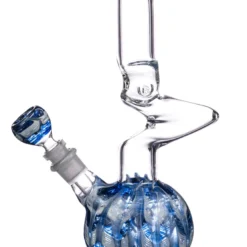 DankStop 9" Raked Zig Zag Bubble Beaker 45 DankStop 9