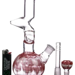 DankStop 9" Raked Zig Zag Bubble Beaker 31 DankStop 9