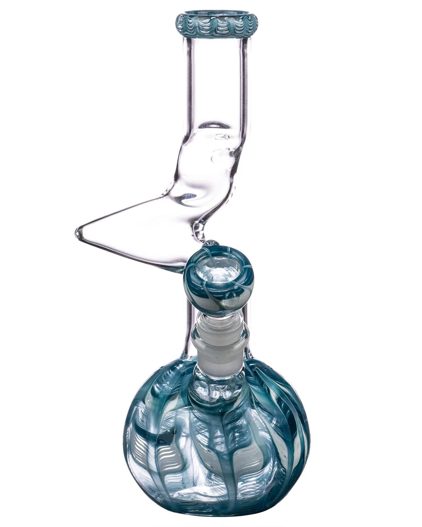 DankStop 9" Raked Zig Zag Bubble Beaker 4 DankStop 9" Raked Zig Zag Bubble Beaker