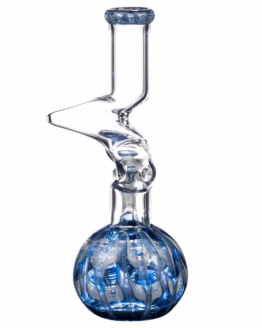 DankStop 9" Raked Zig Zag Bubble Beaker 21 DankStop 9" Raked Zig Zag Bubble Beaker
