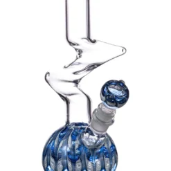 DankStop 9" Raked Zig Zag Bubble Beaker 43 DankStop 9