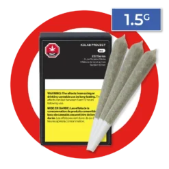 Kolab Project Pre-Rolls 232 Series BCP Live Terpene Sticks PR 3 X 0.5 G