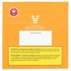 Ace Valley Peaches & Honey 1:1 Gummies Hybrid Strains