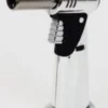 Genie Adjustable Single Jet Flame Torch Lighter - Silver Accessories 1 Genie Adjustable Single Jet Flame Torch Lighter - Silver Accessories