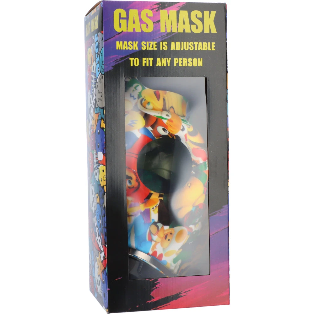 Valiant Assorted Gas Mask W/Vibrant Design New Arrivals 4 Valiant Assorted Gas Mask W/Vibrant Design New Arrivals