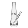 Aurora Crystal Beaker Water Pipe - Clear 8" 1 Aurora Crystal Beaker Water Pipe - Clear 8"