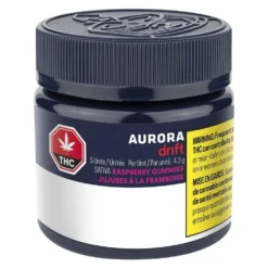Sativa Strains Aurora Drift Raspberry Drift Gummies (5pk)