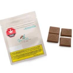 Bernard's Cannabis Creations Edibles & Drinks Hazelnut Praline Milk Chocolate Bar