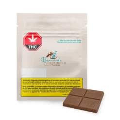 Bernard's Cannabis Creations Edibles & Drinks Hazelnut Praline Milk Chocolate Bar