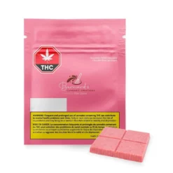 Bernard's Cannabis Creations Hybrid Strains Strawberry White Chocolate Bar