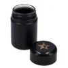 Famous X Black Glass Jar - Medium (180ml)