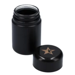 Famous X Black Glass Jar - Medium (180ml)